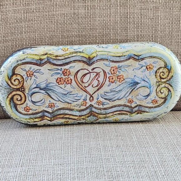 Brighton Sunglasses Case Can Metal hard Case for Glasses Vintage Case only - Picture 1 of 8